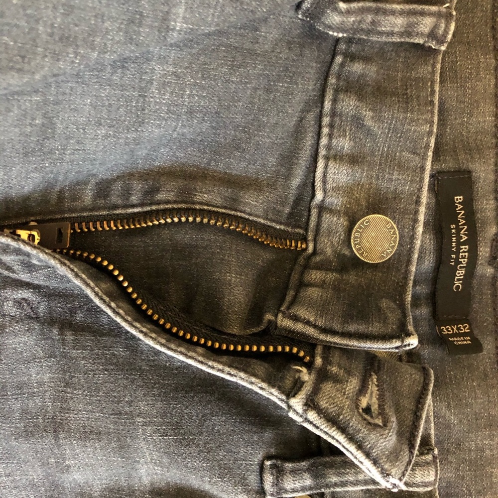 Banana republic jeans bluish gray